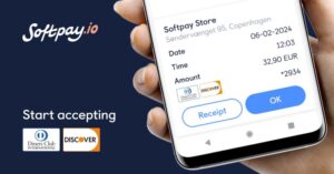 Softpay now accepts Discover and Diners Club International Cards