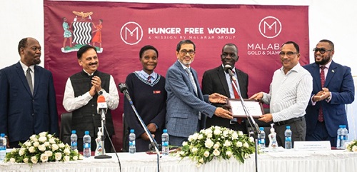 Malabar Group Expands ‘Hunger Free World’ Project in Zambia, Providing Nutritious Meals to 10,000 Children