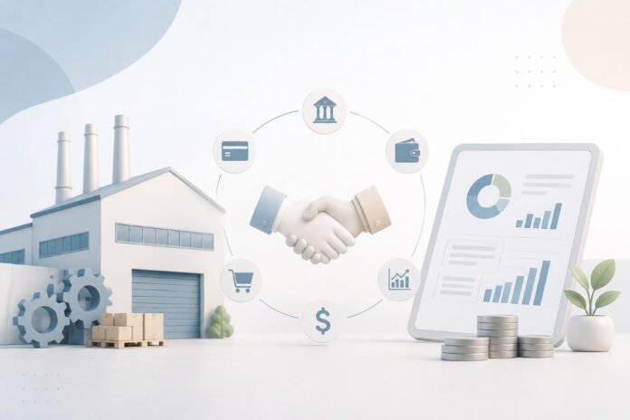 Manufacturing, finance, partnership, growth, analytics